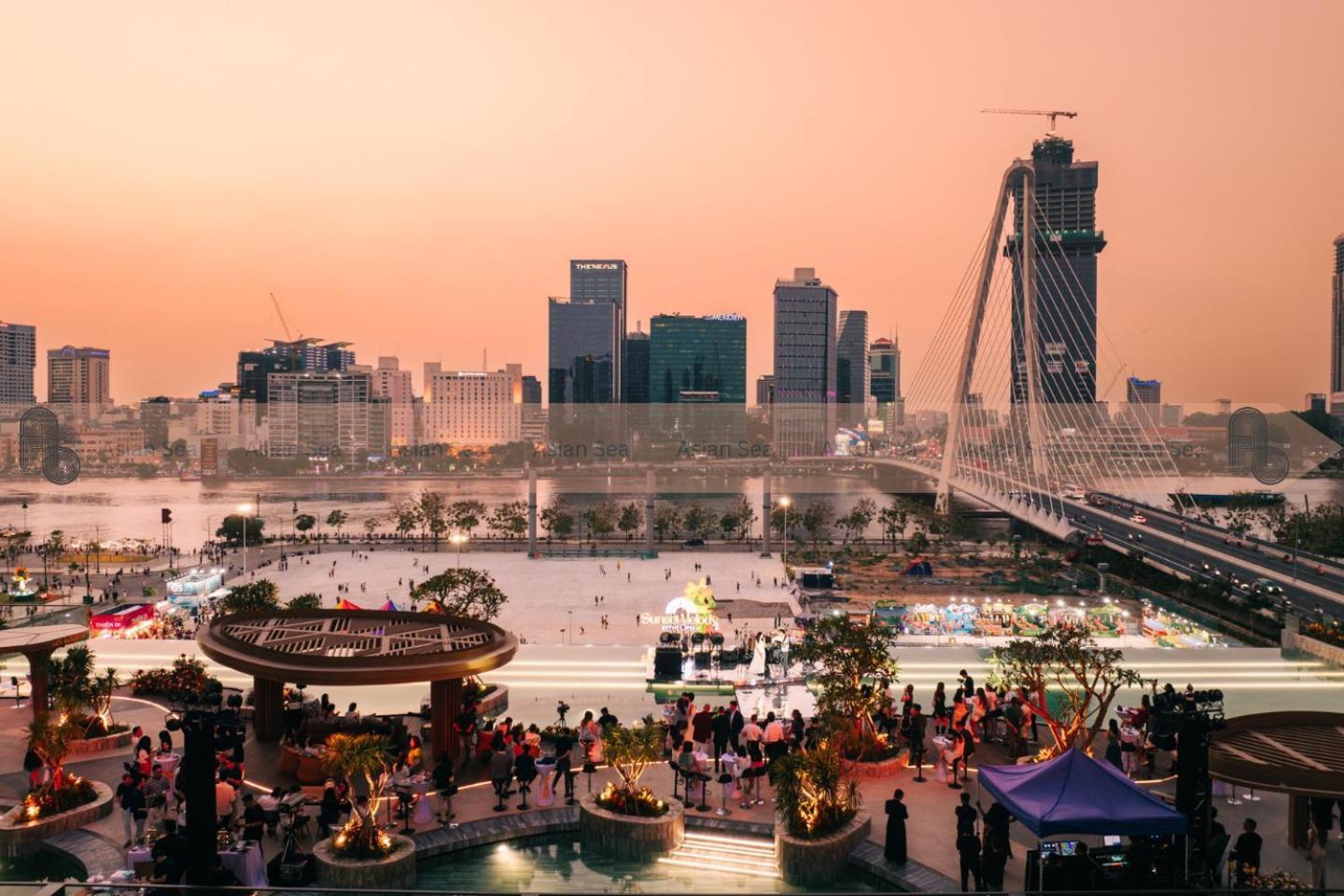 Metropole Thu Thiem Apartment Хошимин Екстериор снимка