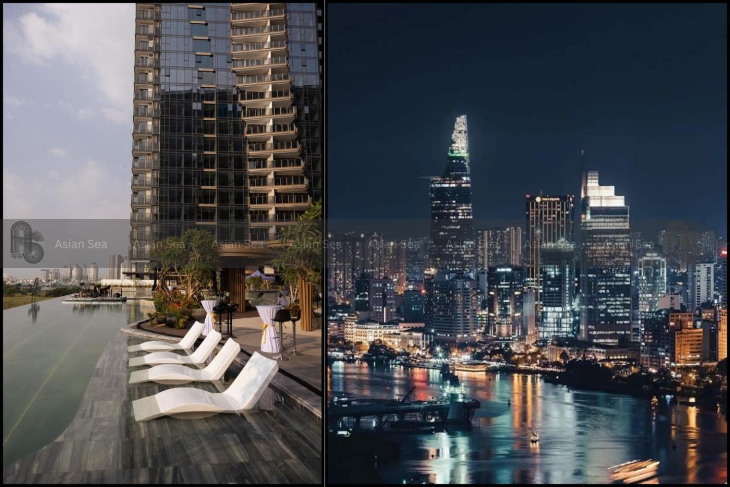 Metropole Thu Thiem Apartment Хошимин Екстериор снимка