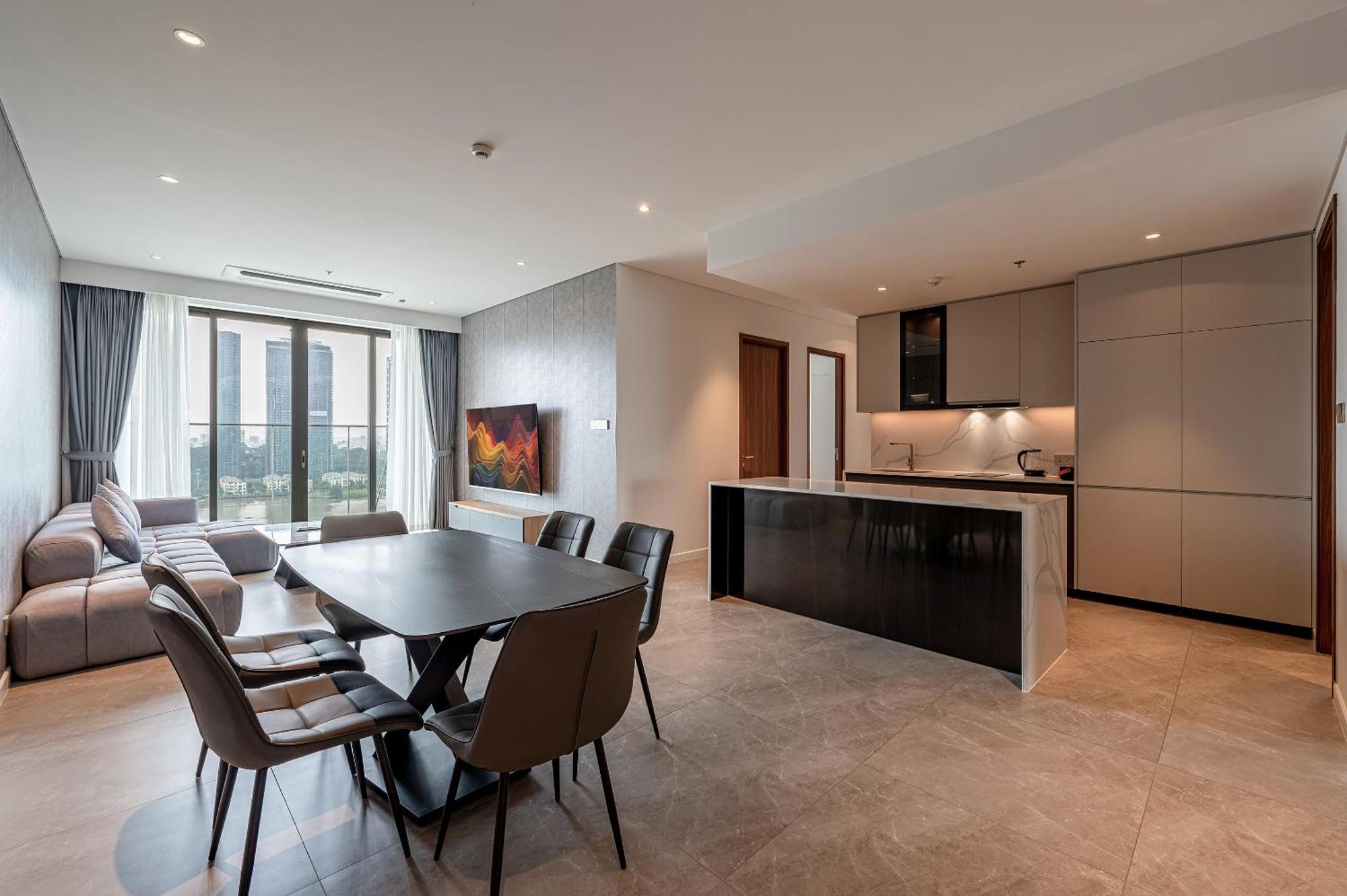 Metropole Thu Thiem Apartment Хошимин Екстериор снимка